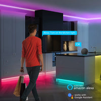 5V USB RGB Neon LED Strip 1M 2M 3M 4M 5M Wifi Neon RGB Strip Work with Tuya App/Smart Life/Alexa for TV Home Neon Decor Lighting