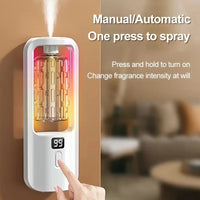 50ml Essential Oils Diffuser USB Multi-mode LED Digital Display 5 Gear Home Wall Mounted Display Air Freshener Smart Fragrance