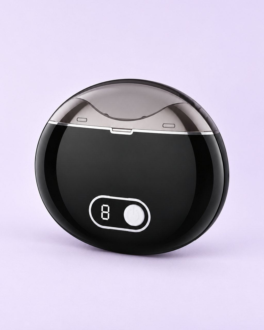 Black electric nail clipper