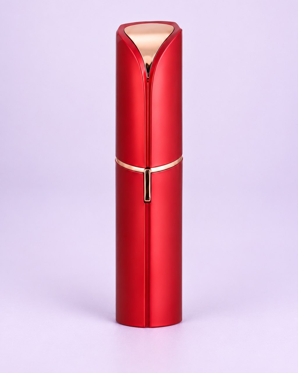 Red facial hair remover