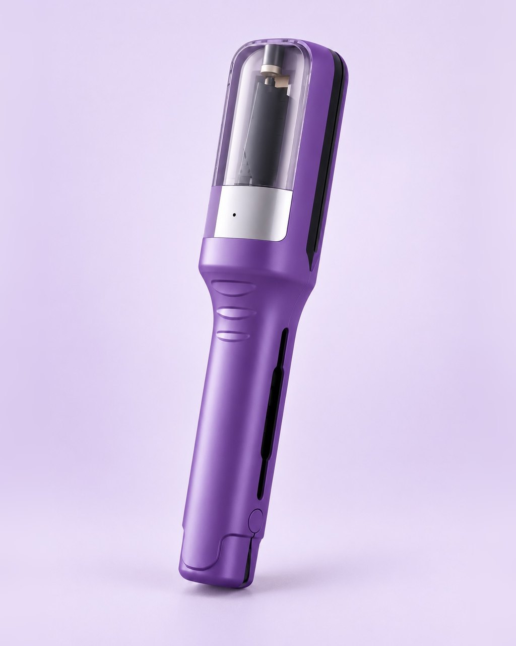 Purple cordless split end trimmer